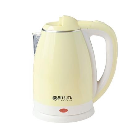 กาต้มน้ำไฟฟ้า MITSUTA MEK182Y 1.80ลิตร สีเหลือง