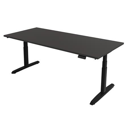 โต๊ะทำงานปรับระดับ ERGOTREND SIT 2 STAND GEN5 180 ซม. สีกราไฟท์/ดำ