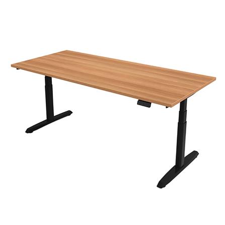 โต๊ะทำงานปรับระดับ ERGOTREND SIT 2 STAND GEN5 150 ซม. สีคาปูชิโน/ดำ