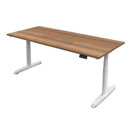 โต๊ะทำงานปรับระดับ ERGOTREND SIT 2 STAND GEN5 150 ซม. สี TEAK/ขาว