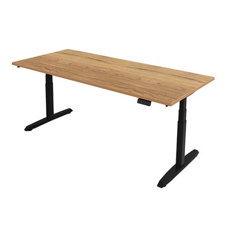 โต๊ะปรับระดับไฟฟ้า ERGOTREND SIT 2 STAND GEN5 150 ซม. สี VINTAGE OAK/ดำ_0