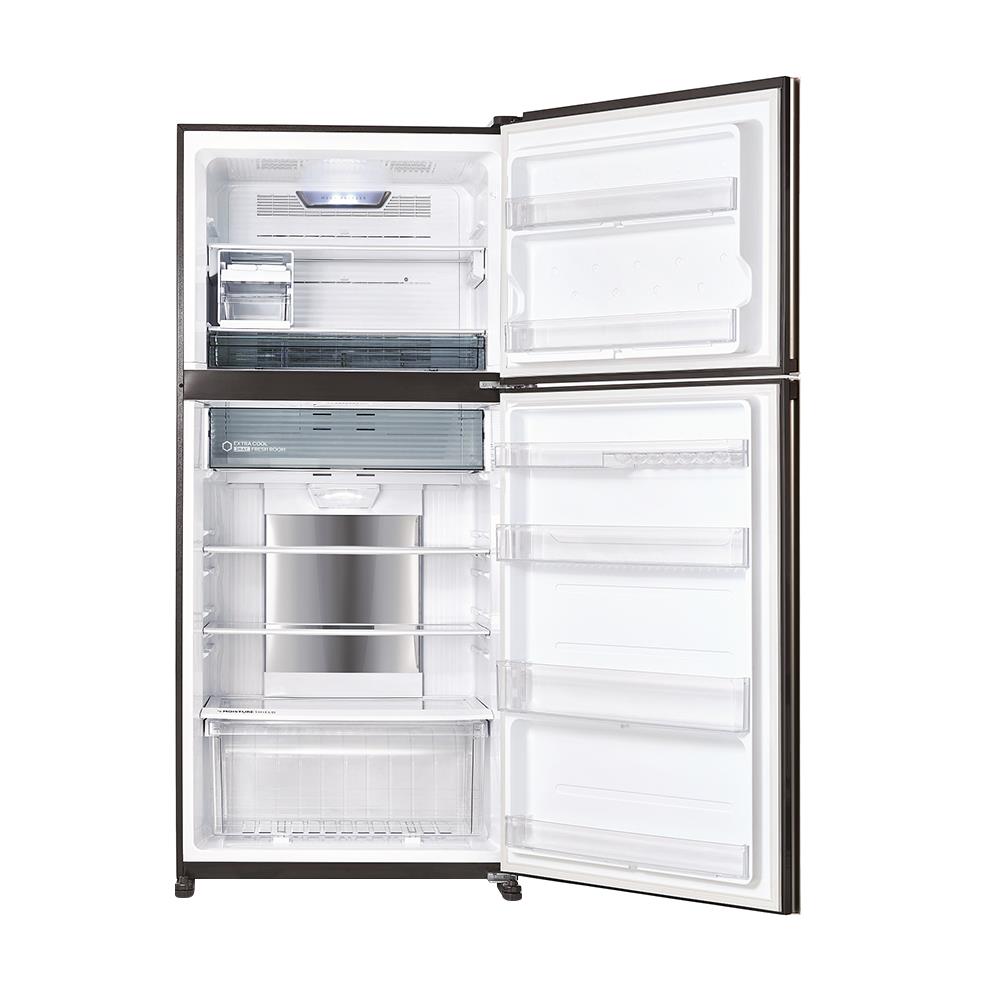 ตู้เย็น 2 ประตู SHARP SJ-X550GP2-BK 19.8 คิว อินเวอร์เตอร์ กระจกดำ