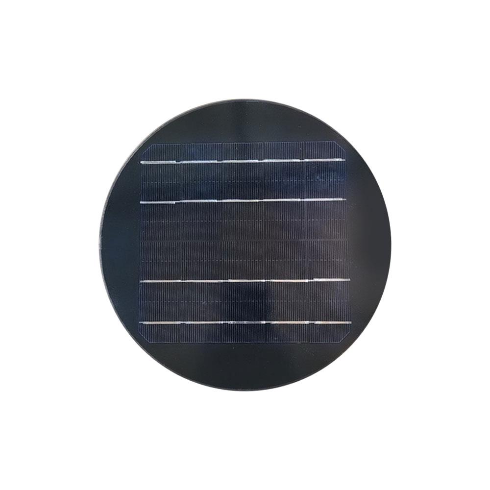 ไฟหัวเสา SOLAR CARINI MARTIN K01 3 วัตต์ DAYLIGHT สีดำ