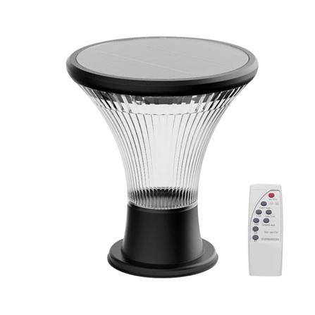 ไฟหัวเสา SOLAR CARINI MARTIN K01 3 วัตต์ DAYLIGHT สีดำ_0