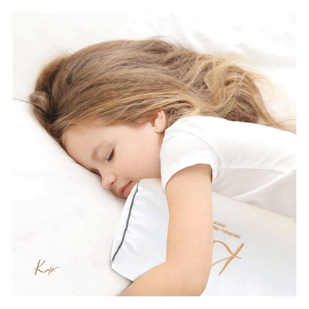 หมอนข้างเด็ก KOMFY BAMBI KUDDLES 10x20 นิ้ว สีขาว