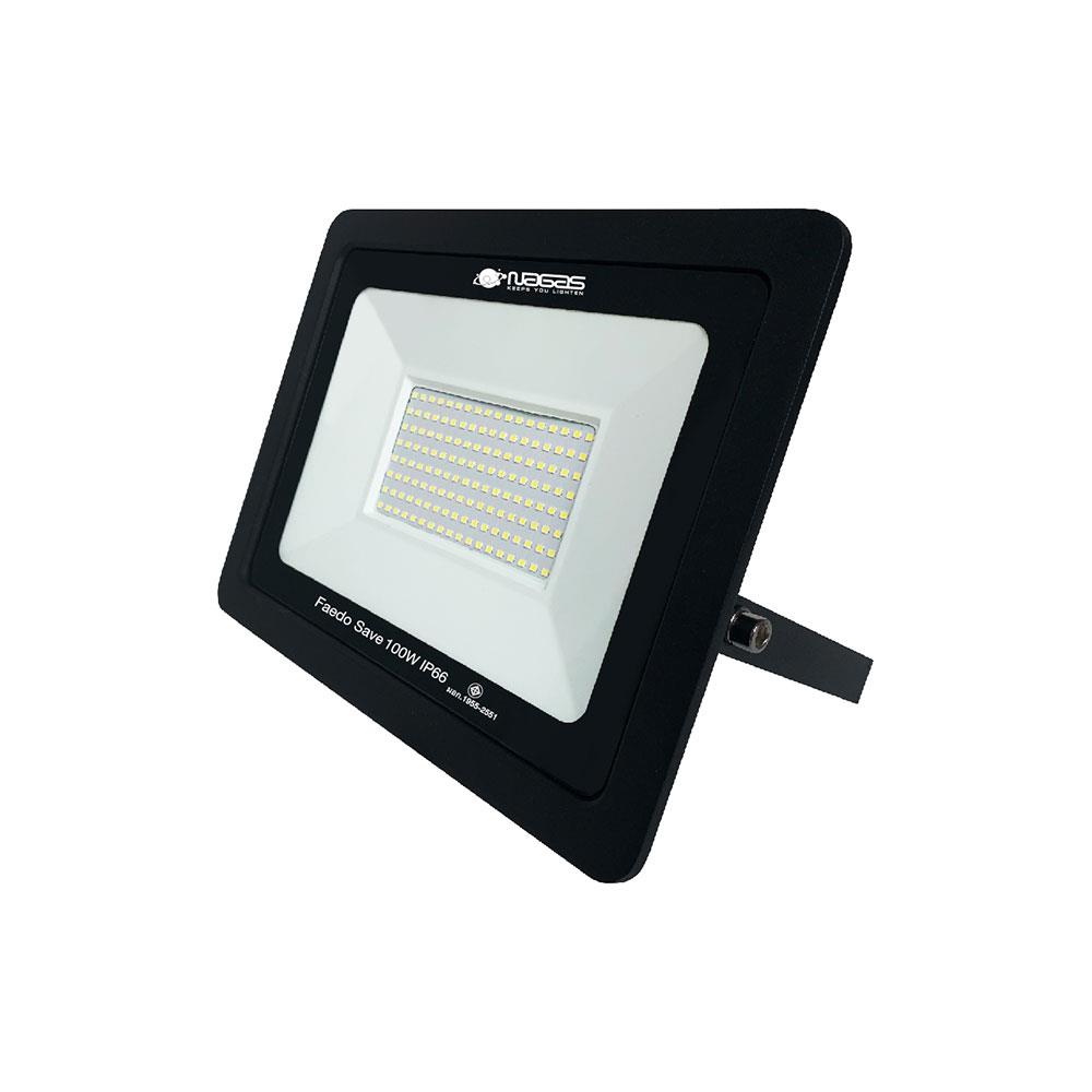 สปอตไลท์ภายนอก LED NAGAS FEADO SAVE 100 วัตต์ DAYLIGHT IP66