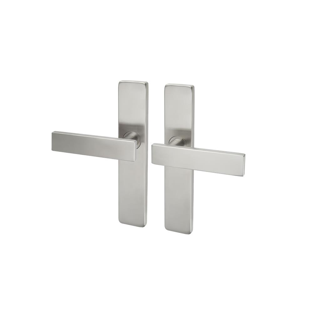 ชุดมือจับก้านโยกหลอก DUMMY MORTISE HAFELE 499.63.965 สีสเตนเลส