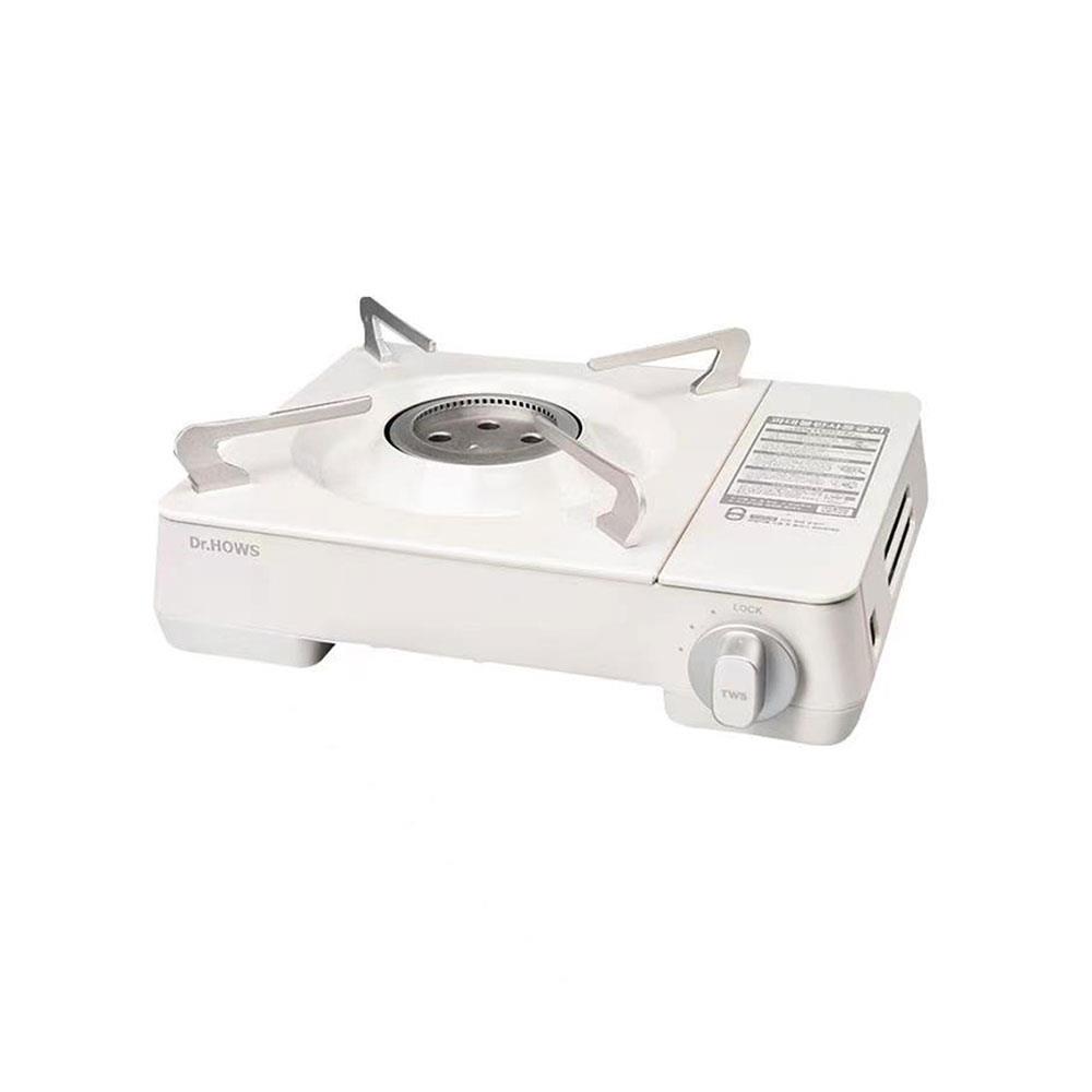 เตาแก๊สปิกนิก DR.HOWS STANDARD สีขาว