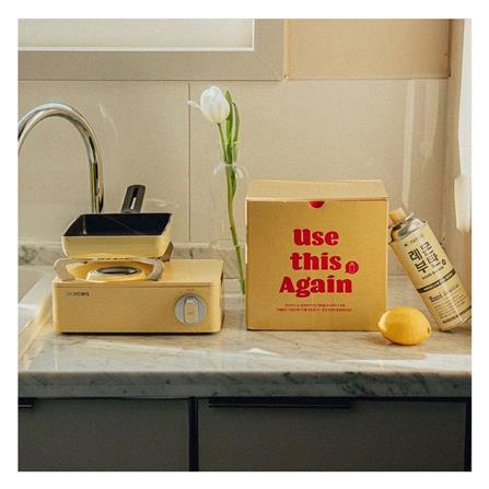 เตาแก๊สปิกนิก DR.HOWS MINI สีเหลือง_2