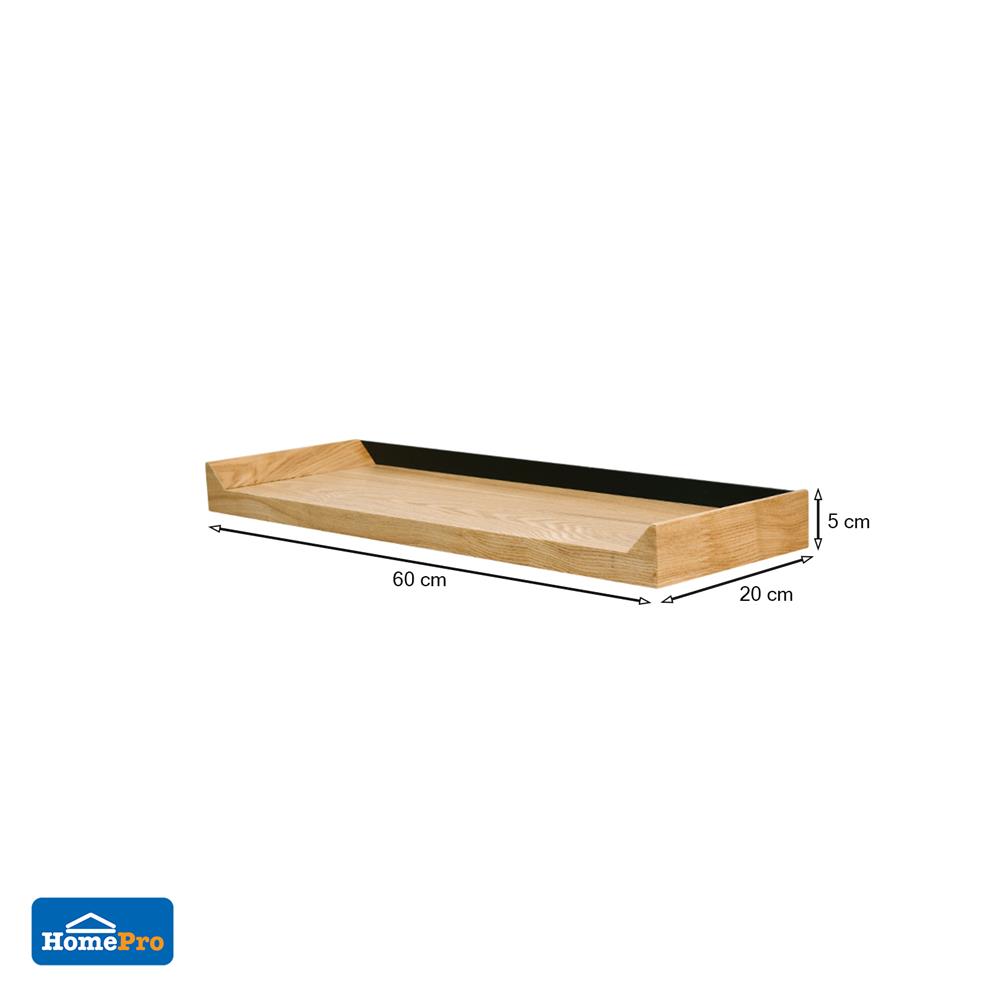 แผ่นชั้นไม้ซ่อนขา STACKO NATURE 60x20x5 ซม. สีเนเชอรัล