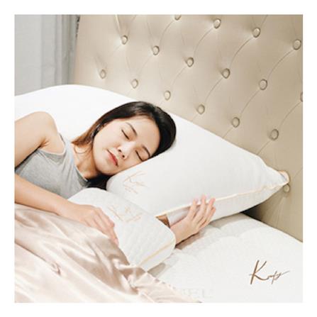 หมอนหนุน ใยสังเคราะห์ KOMFY HOTEL KING FIRM 88x60.9x22 ซม. สีขาว_3