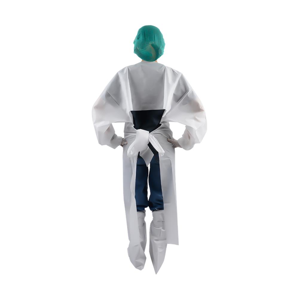 ชุดกาวน์ทางการแพทย์ YAMADA รุ่น BI-311 สีขาว