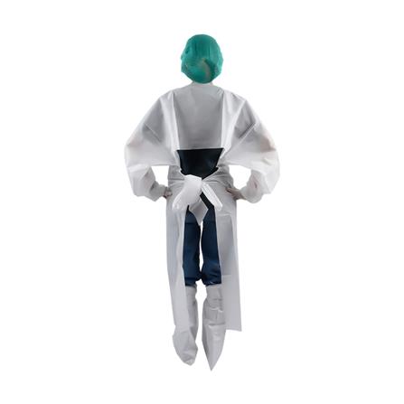 ชุดกาวน์ทางการแพทย์ YAMADA รุ่น BI-311 สีขาว_6