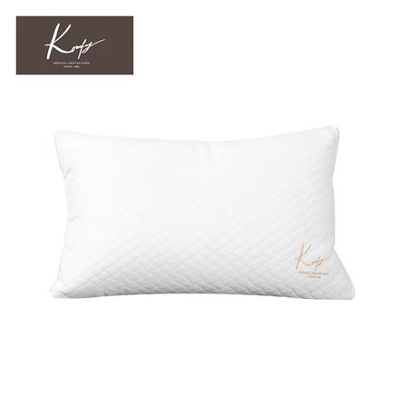 หมอนหนุน ใยสังเคราะห์ KOMFY KOOL HOTEL FIRM 73.6x48.2x15 ซม. สีขาว