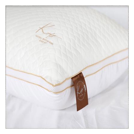 หมอนหนุน ใยสังเคราะห์ KOMFY KOOL HOTEL FIRM 73.6x48.2x15 ซม. สีขาว_1