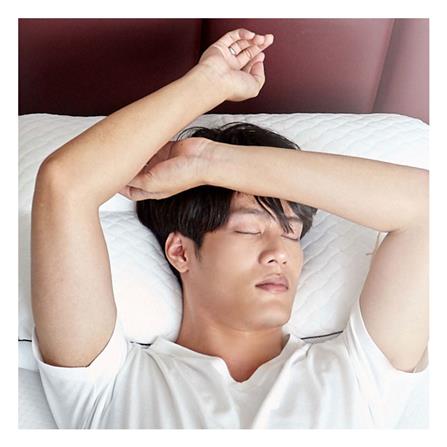 หมอนสุขภาพ ใยสังเคราะห์ KOMFY KOOL KRAFTED KONTOUR ไซส์ L 67.3x40.6x15 ซม. สีขาว_3