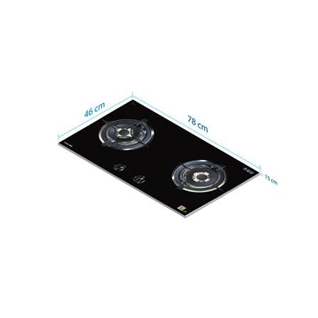 เตาฝังแก๊ส LUCKY FLAME LGS-972 78 ซม._3