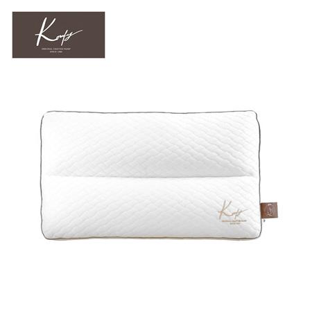 หมอนสุขภาพ ใยสังเคราะห์ KOMFY KOOL KRAFTED KONTOUR ไซส์ M 67.3x40.6x8.5 ซม. สีขาว