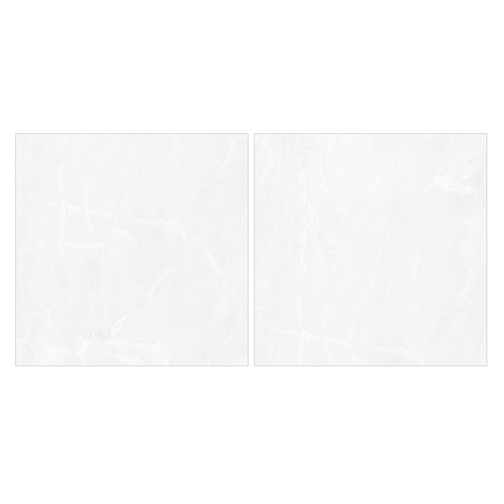 กระเบื้องพื้น 18x18 นิ้ว TARA โอซูนามาร์เบิ้ล ขาว EXC 1 ตร.ม.