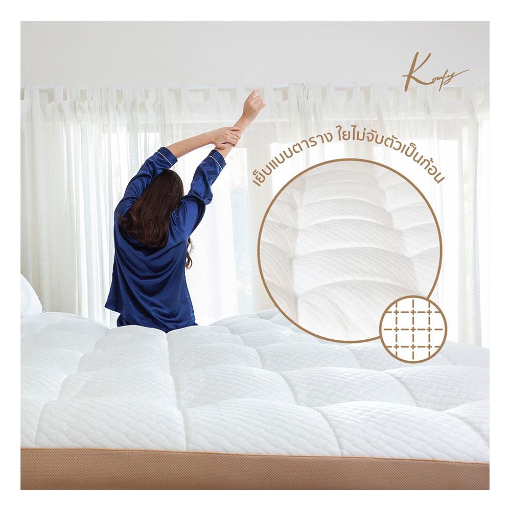 แผ่นรองนอน 5 ฟุต KOMFY KOOL KLOUD DOWNY