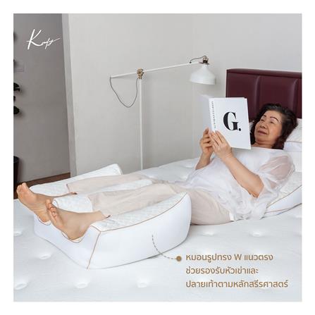 หมอนสุขภาพ ใยสังเคราะห์ KOMFY KOOL KOMFORT KRADLE 17x18 นิ้ว สีขาว_2