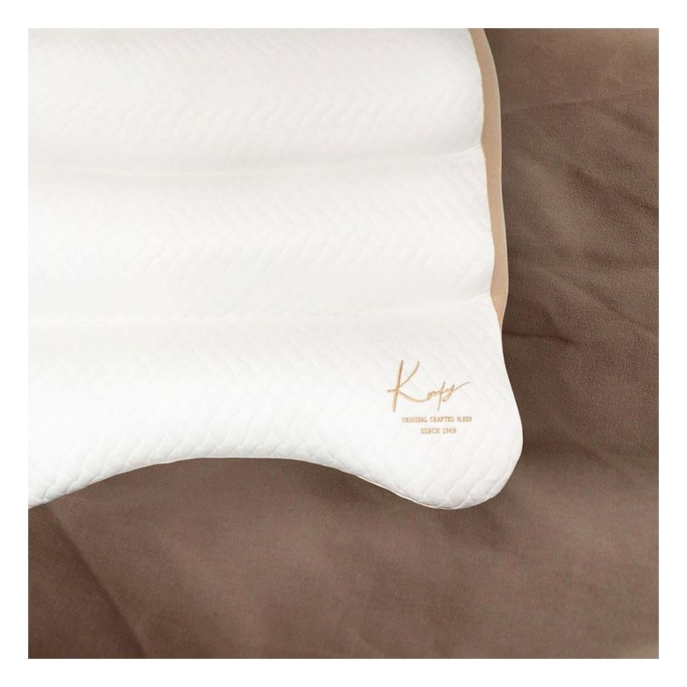 หมอนสุขภาพ ใยสังเคราะห์ KOMFY KOOL KOMFORT WAVE 82x70x27.5 ซม. สีขาว
