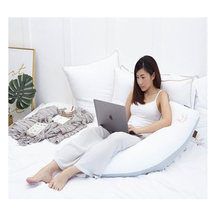 หมอน KOMFY KOMFORT HUG J SHAPE สีขาว_4