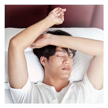 หมอนสุขภาพ ใยสังเคราะห์ KOMFY KOOL KRAFTED KONTOUR ไซส์ S 82x70x27.5 ซม. สีขาว_3