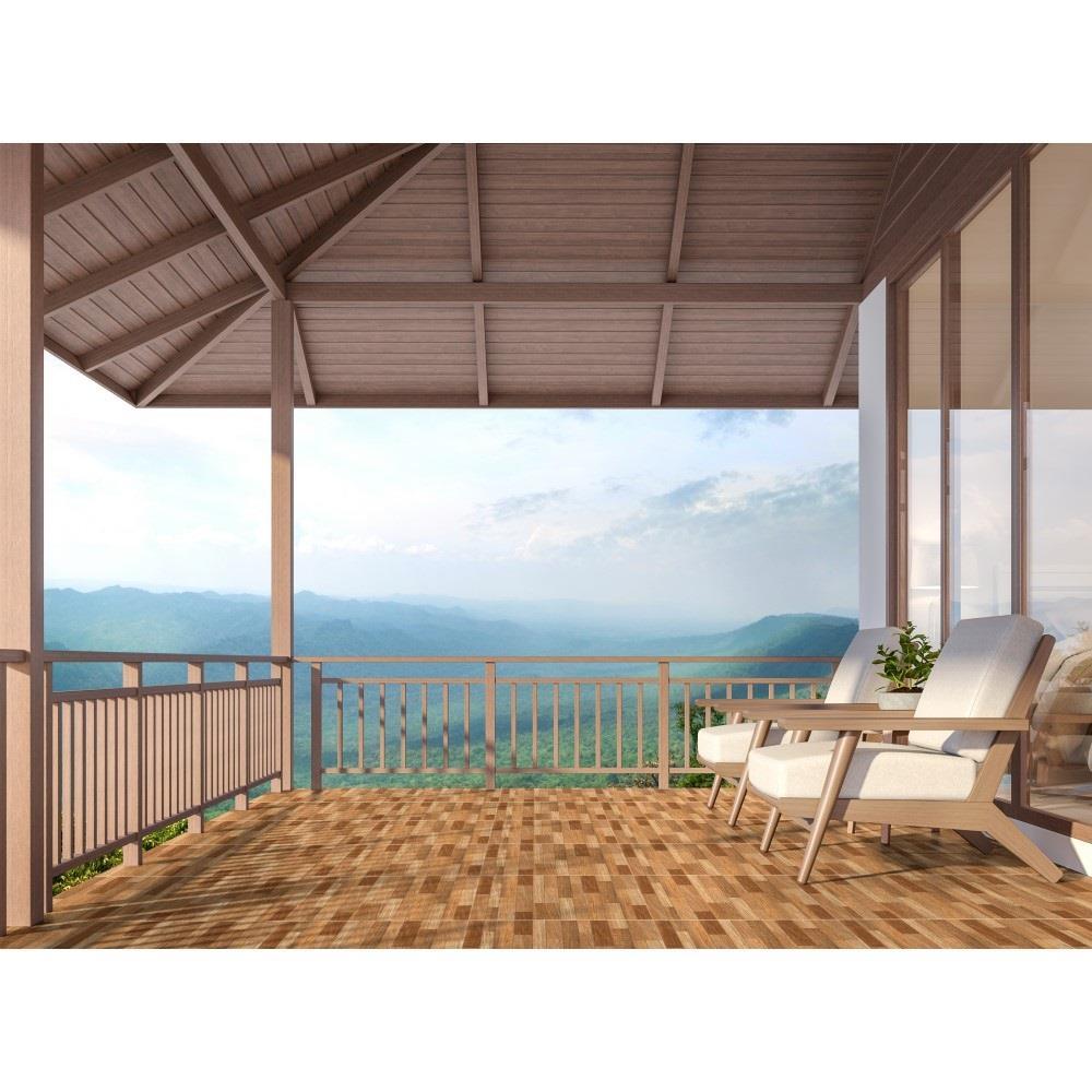 กระเบื้องพื้น 18x18 นิ้ว TARA เอลเดีย วู้ด น้ำตาล EXC 1 ตร.ม.