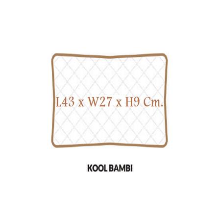 หมอนเด็ก KOMFY KOOL BAMBI ไซส์ L สีขาว_3