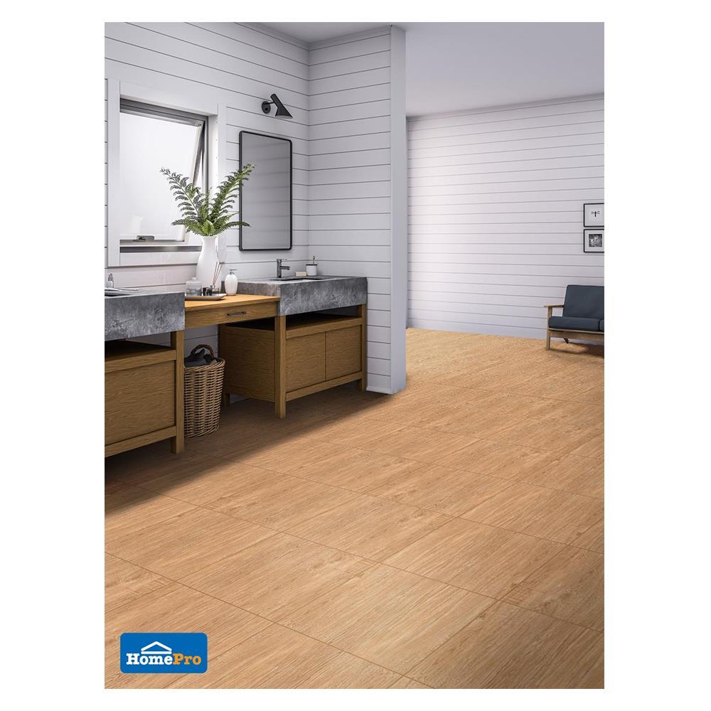 กระเบื้องพื้น 18x18 นิ้ว TARA มาร์ติโน่ วู๊ด เบจ EXC 1 ตร.ม.