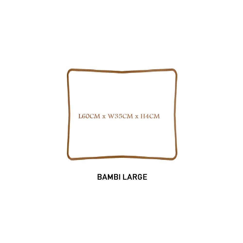 หมอนเด็ก KOMFY BAMBI KOMFY ไซส์ L สีขาว