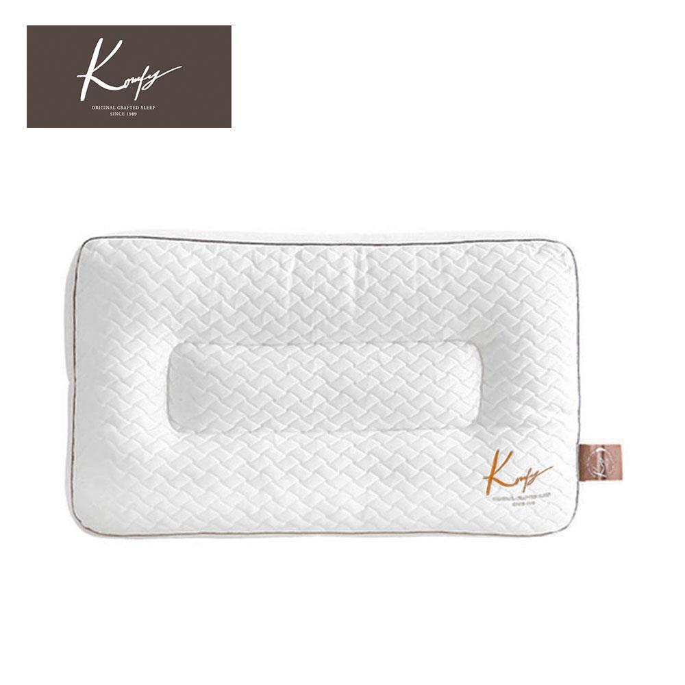หมอนสุขภาพ ใยสังเคราะห์ KOMFY KOOL KREAM KOMFORT ไซส์ L 67.3x40.6x11.5 ซม. สีขาว