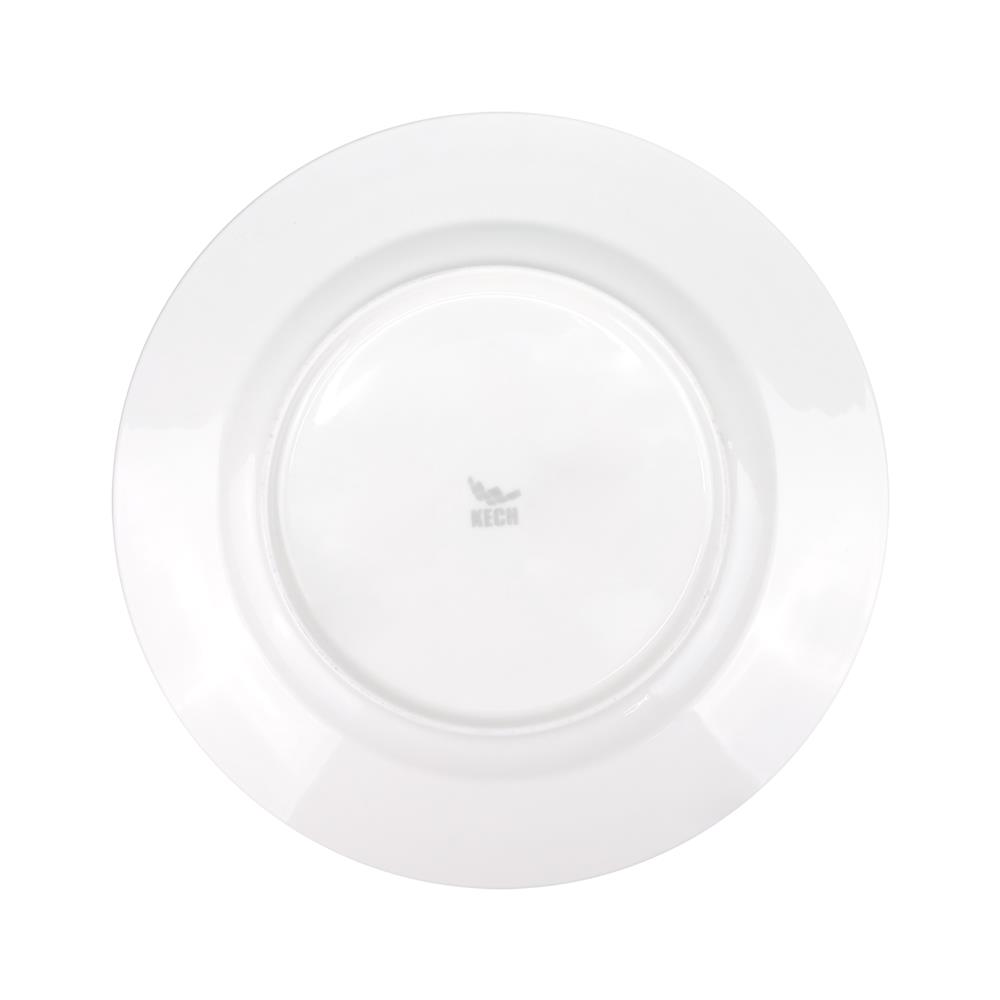 จานตื้น FINE PORCELAIN KECH AQUA 10 นิ้ว