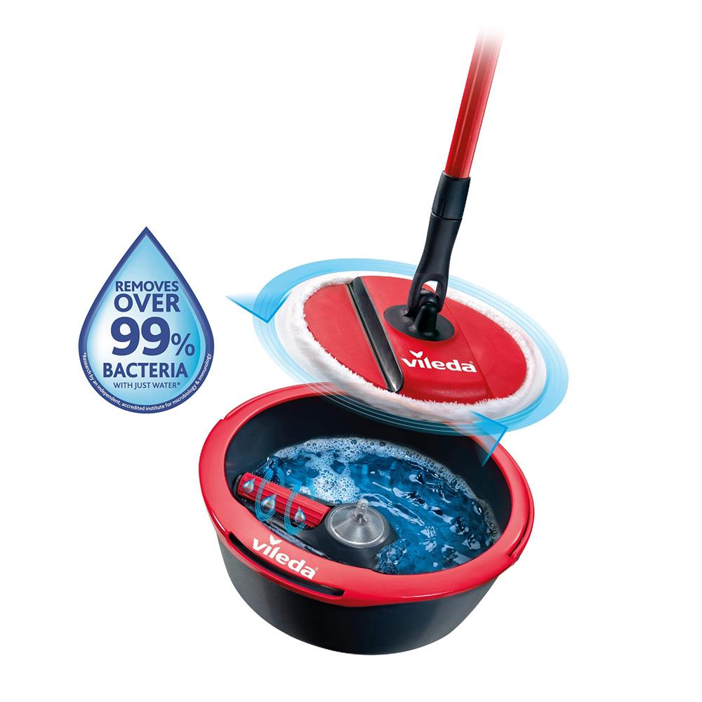 อะไหล่ม็อปไมโครไฟเบอร์ VILEDA SPIN&CLEAN