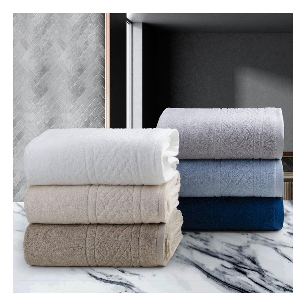 ผ้าขนหนู FROLINA SPACESPUN 15X31 นิ้ว สีเทา