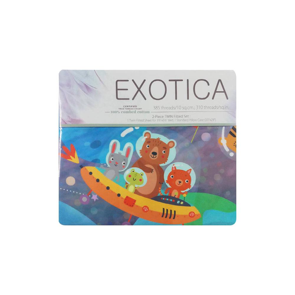 ชุดผ้าปูที่นอน 5 ฟุต 3 ชิ้น EXOTICA 31XP MOON