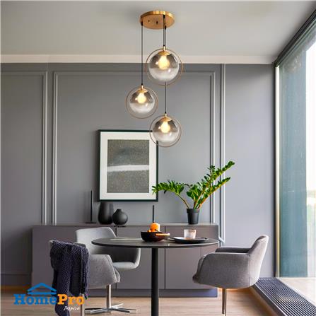 ไฟช่อ CARINI P200722-3 สีดำ/ทอง 3 หัว_3