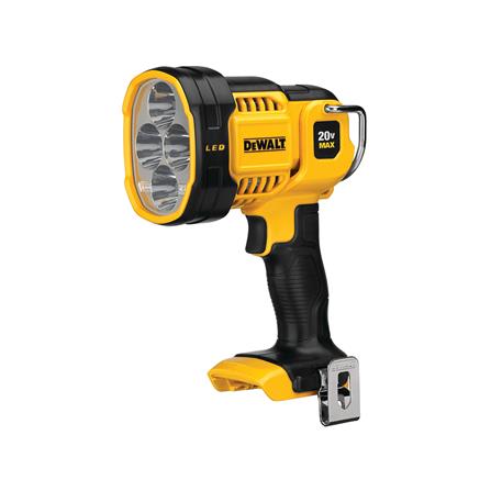 ไฟฉายสปอร์ตไลท์ (ไม่รวมแบตเตอรี่และแท่นชาร์จ) DEWALT DCL043N-KR 20 โวลต์