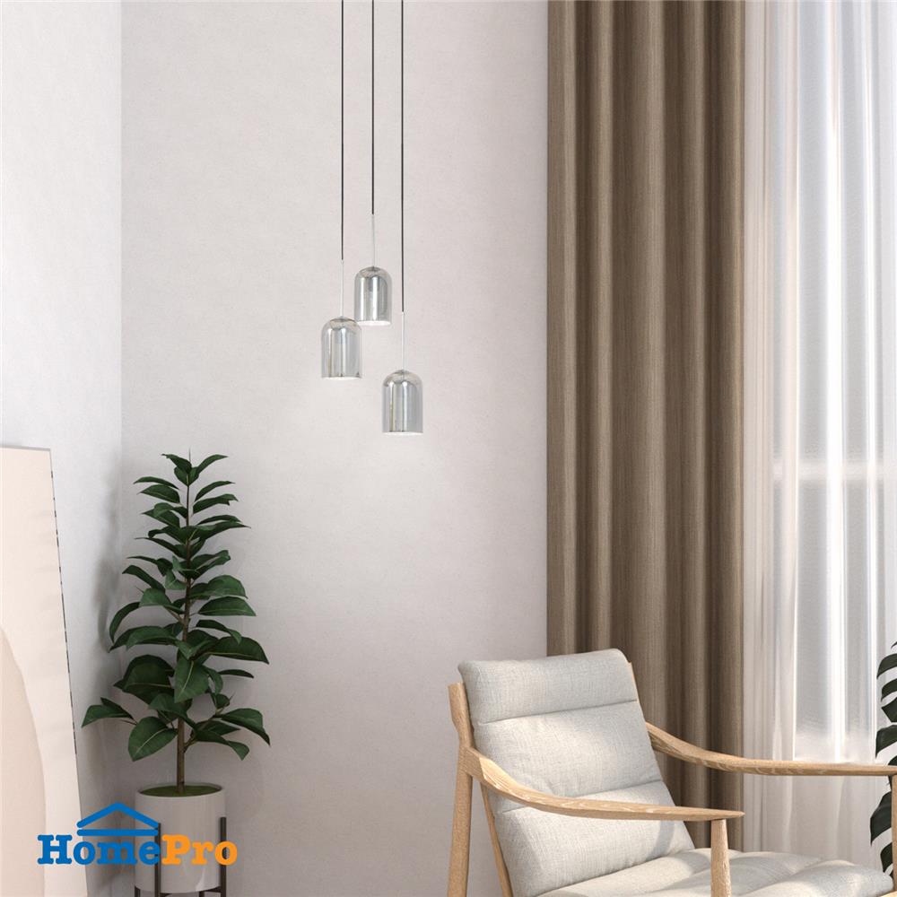 ไฟช่อ CARINI P200721-3 สีดำ/เงิน 3 หัว