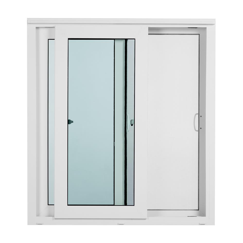 หน้าต่างบานเลื่อน ไวนิล S-S มุ้ง WINDSOR 100X110 ซม. สีขาว