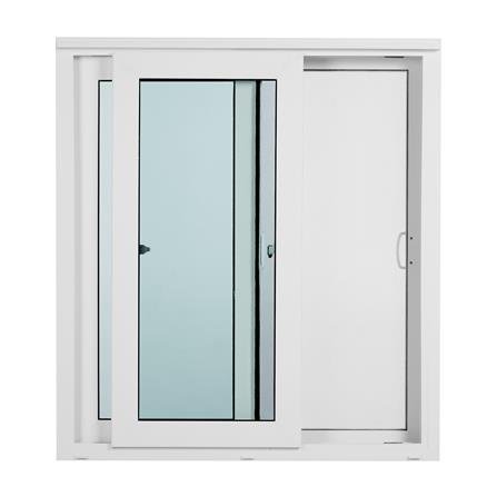 หน้าต่างบานเลื่อน ไวนิล S-S มุ้ง WINDSOR 100X110 ซม. สีขาว_2