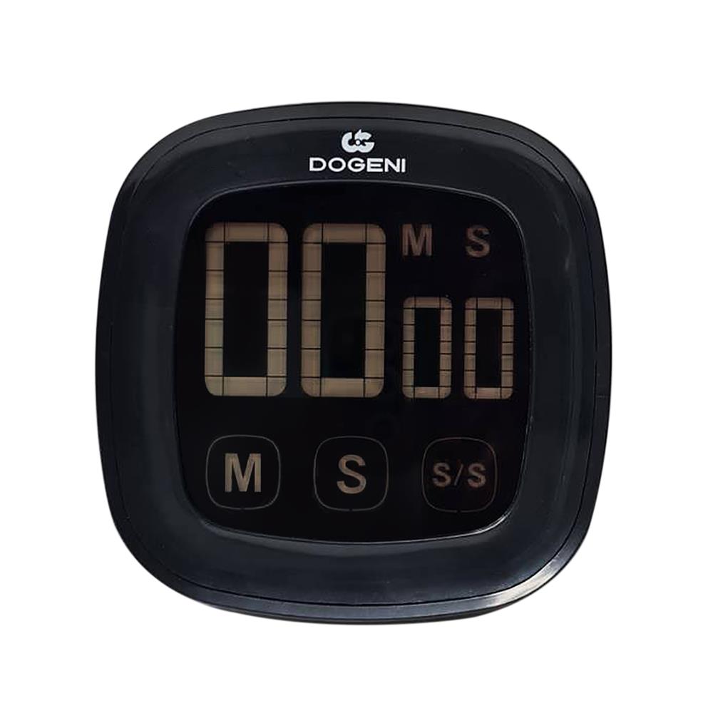 นาฬิกาจับเวลาดิจิตอล DOGENI TDP007BL 3 นิ้ว สีดำ