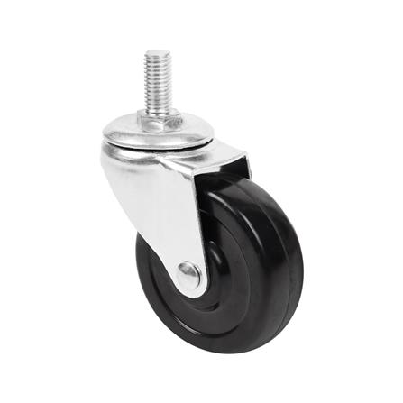 ลูกล้อยาง DEXZON 197075-M12 3 นิ้ว สีดำ_1