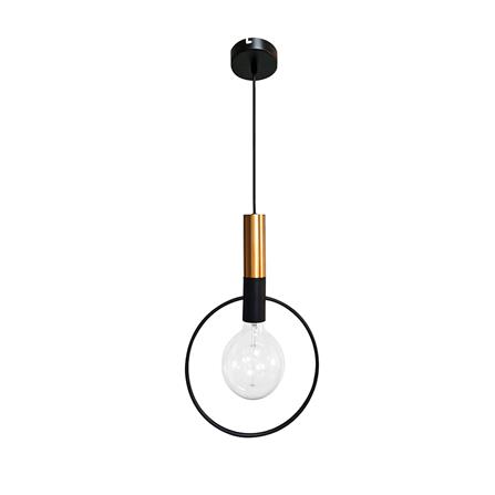 ไฟช่อ CARINI P200937-1 สีดำ/ทอง 1 หัว