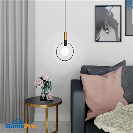 ไฟช่อ CARINI P200937-1 สีดำ/ทอง 1 หัว_3