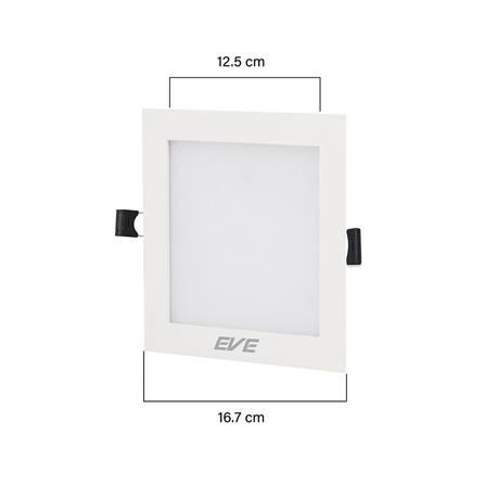 ดาวน์ไลท์ LED EVE 595965 6.6 นิ้ว 12 วัตต์ DAYLIGHT/COOL WHITE/WARM WHITE สีขาว_5
