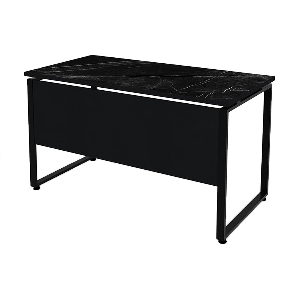 โต๊ะทำงานไม้ ERGOTREND TRIX 120 ซม. สี MIDNIGHT MARBLE/ดำ