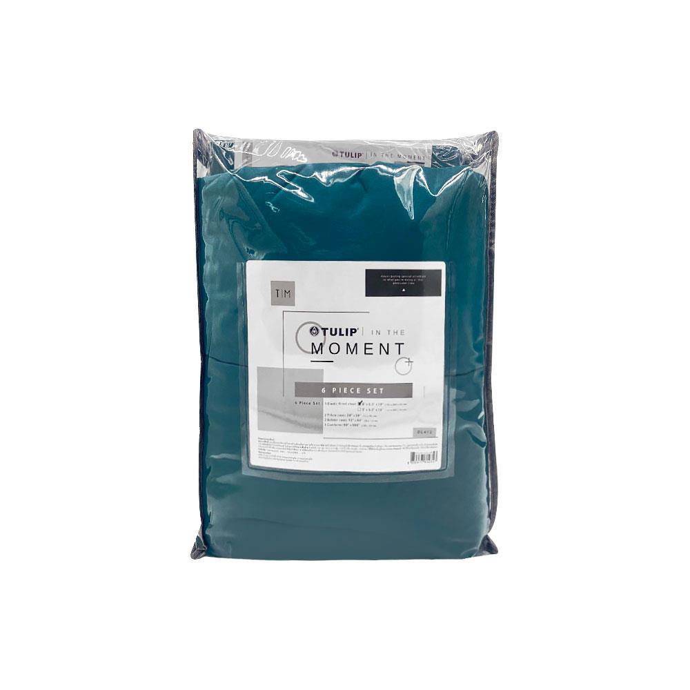 ชุดผ้าปูที่นอน 6 ฟุต 6 ชิ้น TULIP IN THE MOMENT 60235-DL412