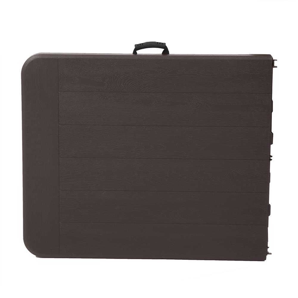 โต๊ะพับครึ่งลายไม้ SPRING HDPE 180 ซม.